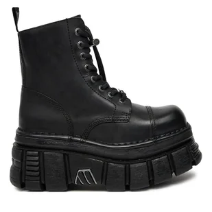 Glany NEW ROCK M-NEWMILI083-S21 Czarny - Glany damskie - miniaturka - grafika 1
