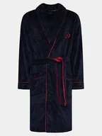 Szlafroki męskie - Henderson Szlafrok 36375 Granatowy - miniaturka - grafika 1