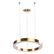 Lampy sufitowe - Step into design Lampa wisząca CIRCLE 120 ledowa 120 cm mosiądz 5907614656454 - miniaturka - grafika 1
