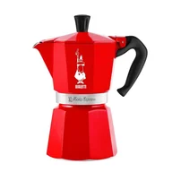 Zaparzacze i kawiarki - Kawiarka Bialetti Moka Express Nutcracker 6tz - Czerwona - miniaturka - grafika 1