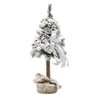 Choinki - Choinka na kołeczku ośnieżona dekorowana 65 cm Winter - miniaturka - grafika 1