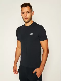 Koszulki męskie - Emporio Armani EA7 T-Shirt 8NPT52 PJM5Z 1578 Granatowy Regular Fit - grafika 1