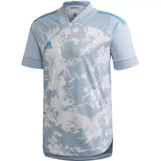 Koszulki męskie - Koszulka męska adidas Condivo 20 Primeblue Jersey FI4221 - grafika 1