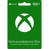 Kody i doładowania cyfrowe - Microsoft Kod podarunkowy Xbox 100 PLN - miniaturka - grafika 1