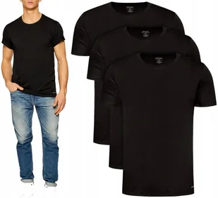 Koszulka męska T-shirt Calvin Klein 3pack 3pak Trzypak 3 pak 3 szt - Koszulki męskie - miniaturka - grafika 1