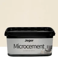 Tynki - Efekt dekoracyjny Mikrocement Beige 7 kg Jeger - miniaturka - grafika 1