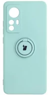 Etui i futerały do telefonów - Bizon Etui Case Silicone Ring Xiaomi 12/12x turkusowe BCSRXIA12/XLCN - miniaturka - grafika 1