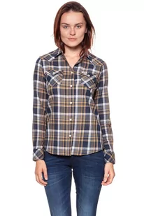 Wrangler, Koszula damska, Check Shirt Dusty Olive W5240Lu45, rozmiar XS - Koszule damskie - miniaturka - grafika 1