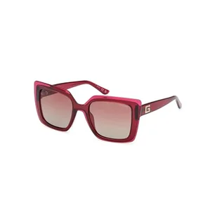 Guess GU7908 Damskie okulary przeciwsłoneczne, Shiny Bordeaux (czerwone), jeden rozmiar - Okulary przeciwsłoneczne - miniaturka - grafika 1