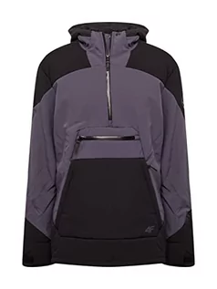 Kurtki męskie - Kurtka męska 4F Softshell, Głęboki czarny, L - grafika 1