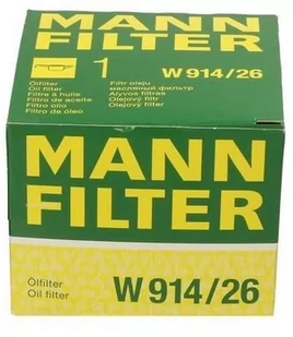 MANN Filter FILTR OLEJU MANN W914/26 - Filtry oleju - miniaturka - grafika 1