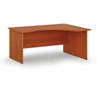 Biurka - Biurko narożne PRIMO WOOD, 1600 x 1200 mm, prawe, czereśnia - miniaturka - grafika 1