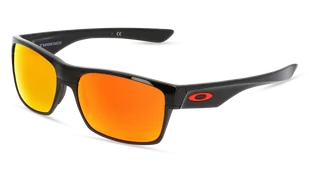 Oakley Okulary przeciwsłoneczne TWOFACE Matte Black/Prizm Sapphire Polarized OO9189-46 - Okulary przeciwsłoneczne - miniaturka - grafika 1