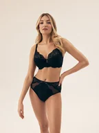 Biustonosze - Biustonosz usztywniany Blueberry Esotiq czarny 85C - miniaturka - grafika 1