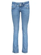 Spodenki damskie - Pepe Jeans Dżinsy - Slim fit - w kolorze niebieskim - miniaturka - grafika 1