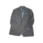 Marynarki męskie - Czarna elegancka marynarka męska Chaps 48 - miniaturka - grafika 1