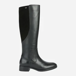 Kozaki damskie skórzane Geox D26BLD04322-C9999 37 Czarne (8050036771094) - Kozaki damskie - miniaturka - grafika 1