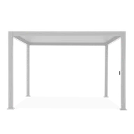 Kratki i pergole - Pergola tarasowa ogrodowa 3x4 Premium White - Gutroof - miniaturka - grafika 1