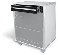 Inne akcesoria muzyczne - Adam Hall 19" Parts 874 E 02 A - Szuflada rack ERGO 19", 2 HE, aluminiowa 874E02A - miniaturka - grafika 1