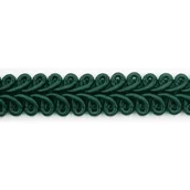 Pasmanteria - Taśma  Twb 9 ( 1 mb ) Ciemny Zielony - miniaturka - grafika 1