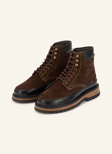 Gant Botki Sznurowane Clafton braun - Botki damskie - miniaturka - grafika 1