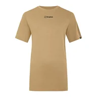 Koszulki i topy damskie - Berghaus Damska koszulka z krótkim rękawem Boyfriend Dolomites Mountain, Sand Dune, 14 - miniaturka - grafika 1