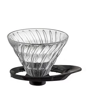 Szklany Drip Hario V60-02 - Czarny - Zaparzacze i kawiarki - miniaturka - grafika 1
