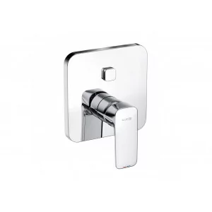 KLUDI 406590575 PURE&STYLE podtynkowa bateria wannowo-natryskowa, do 88011, przełącznik PUSH&SWITCH - Baterie podtynkowe - miniaturka - grafika 1