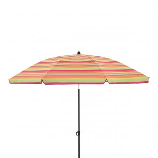 Parasole - Parasol plażowy łamany Derby Como średnica 160 cm, kolorowy - grafika 1