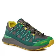 Botki męskie - Trekkingi Kappa Kombat Terreno Wp 341F7KW Grey Charcoal / Green Pine A01 - miniaturka - grafika 1