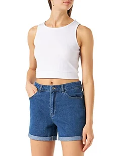 ONLY Damskie szorty Onllega Life Hw Mom Box, niebieski (medium blue denim), 3XL - Spodenki damskie - miniaturka - grafika 1