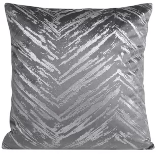 Poszewka 40 x 40 Dekoracyjna Velvet Sara Stal+Sre - Poszewki na poduszki - miniaturka - grafika 1