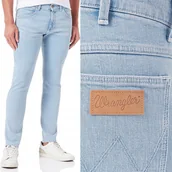 Spodnie męskie - Wrangler BRYSON Whitewater JASNE RURKI W27 L32 - miniaturka - grafika 1