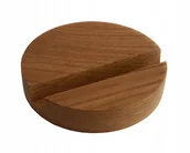 Pozostałe akcesoria do telefonów - PODSTAWKA drewniana POD TELEFON Dębowa lakierowana - miniaturka - grafika 1