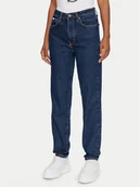 Spodnie damskie - Guess Jeans Jeansy W4YA0D D5CC2 Granatowy Regular Fit - miniaturka - grafika 1