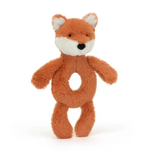 Lisek Rudy Grzechotka 18 cm - Zestawy naczyń dla dzieci - miniaturka - grafika 1