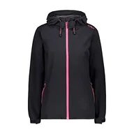 Kurtki damskie - CMP Damska kurtka przeciwdeszczowa Woman Rain Jacket Fix Hood - miniaturka - grafika 1