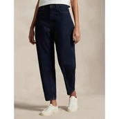 Spodnie damskie - POLO RALPH LAUREN Jeansy Tapered fit high rise - miniaturka - grafika 1