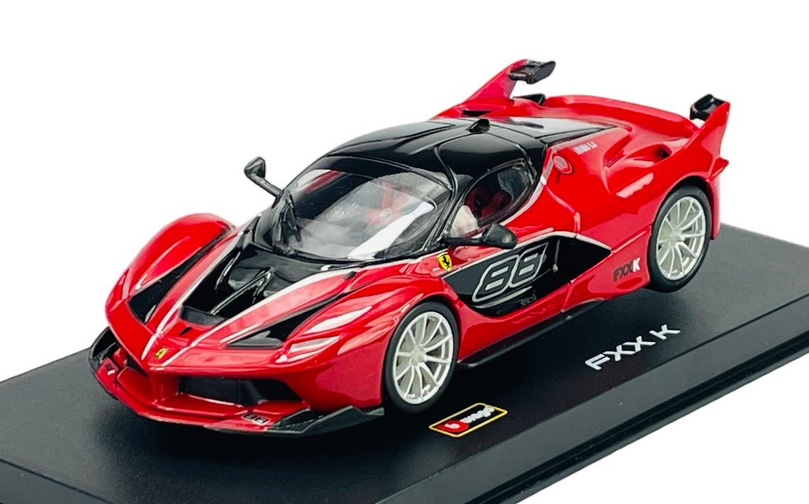 BBURAGO FERRARI FXX K SIGNATURE SERIES CZERWONY 1:43 36906 + GABLOTKA