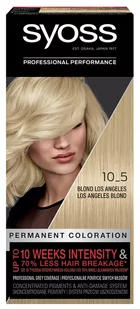 Syoss 10-5 blond Los Angeles - Farby do włosów i szampony koloryzujące - miniaturka - grafika 1