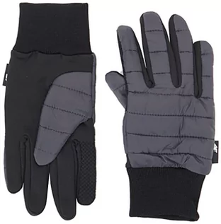 Rękawiczki - 4F Rękawiczki REU005 dżinsy, szare, XL, szary, XL - grafika 1