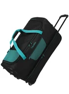 Torby podróżne - Torba podróżna poszerzana Travelite Basics L - black / petrol - miniaturka - grafika 1