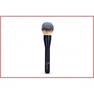 Pędzle do makijażu - Living Nature, pędzel kabuki wegański ze sztucznego włosia, 1 szt. - miniaturka - grafika 1