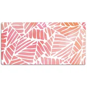 Podkładki na biurko - Mata na biurko Tropikalne zielone ananasy 120x60 cm - miniaturka - grafika 1