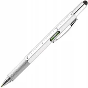 Długopisy - Wielozadaniowy długopis / touch pen miarka poziomica śrubokręt - miniaturka - grafika 1