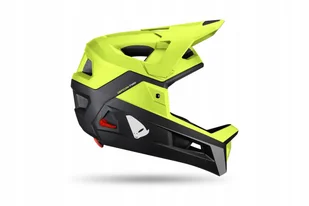 Ufo Kask Rowerowy Mtb Defcon Two odpinana szczęka żółty czarny S/m - Kaski rowerowe - miniaturka - grafika 1