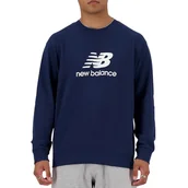 Bluzy męskie - Bluza New Balance MT41500NNY - granatowa - miniaturka - grafika 1