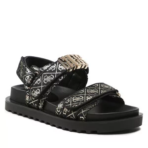 Sandały Guess - Fabelis FL6FBS FAL03 BLKPL - Sandały damskie - miniaturka - grafika 1