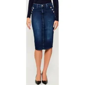 Spódnice - GUESS Jeansowa spódnica RILEY - miniaturka - grafika 1