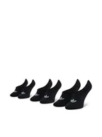 Skarpetki damskie - Adidas Zestaw 3 par stopek unisex No-Show Socks 3P FM0677 Czarny - miniaturka - grafika 1